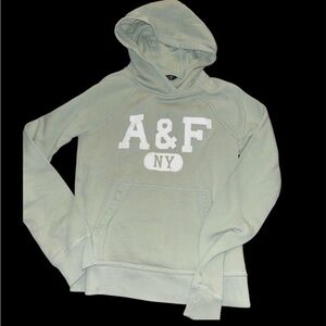 Abercrombie & Fitch Women's Green Hoodie